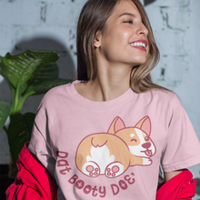 Load image into Gallery viewer, cute corgi tee pink female
